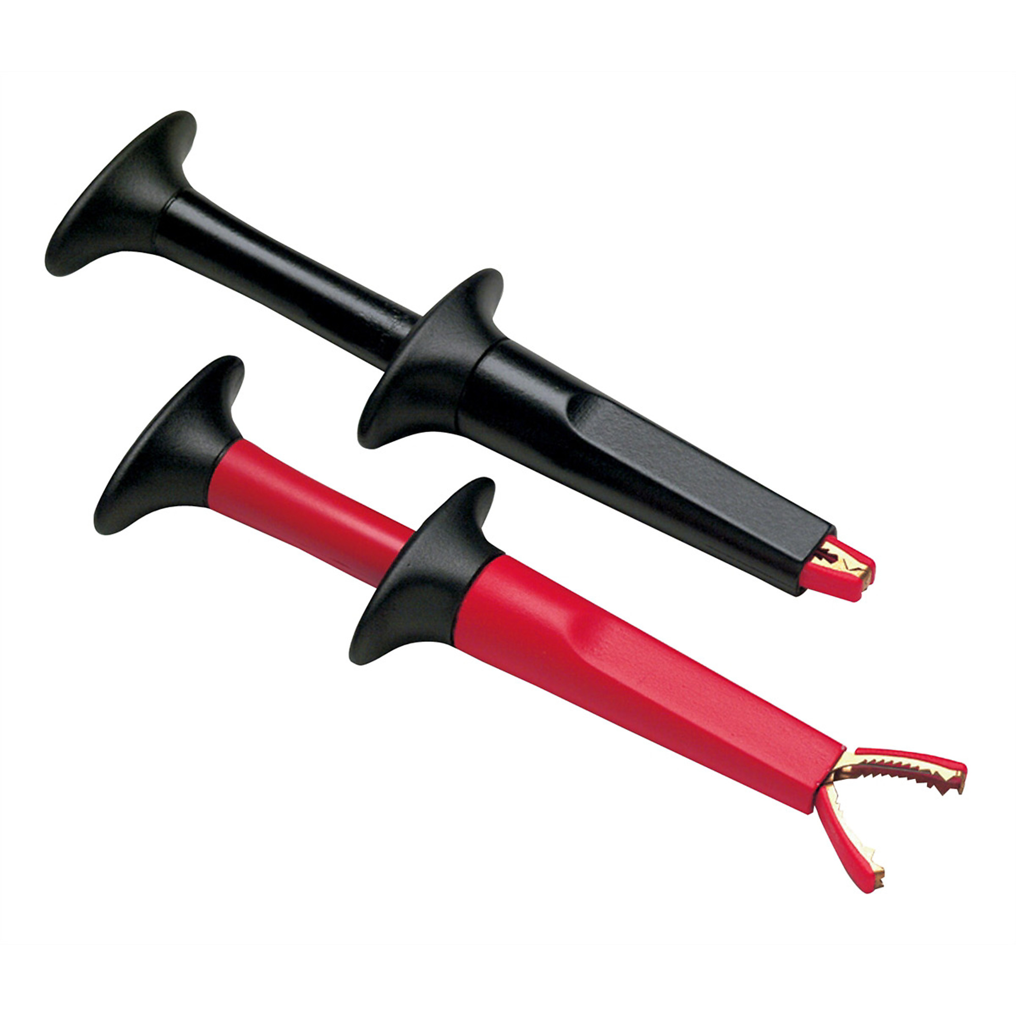 Fluke SureGrip Alligator Clip — Insulated, Nickel-Plated Jaws, 9.5mm Capacity, Model# FLUAC220